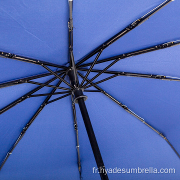 Parapluie pliant de luxe pour homme à l&#39;épreuve du vent One Touch